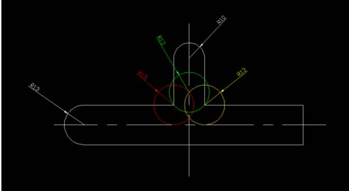 CAD中相貫線(xiàn)的畫(huà)法